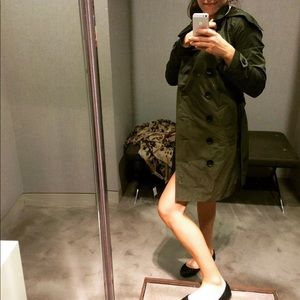 Almost new Burberry trench coat.
